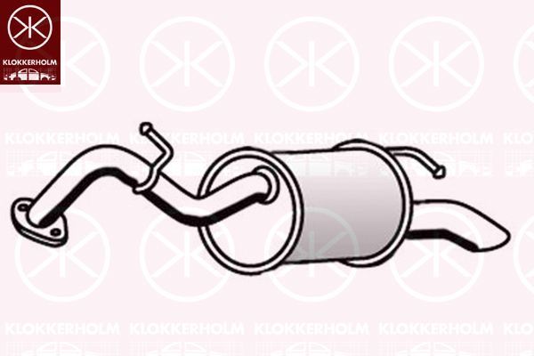Galinis duslintuvas KLOKKERHOLM 81558671