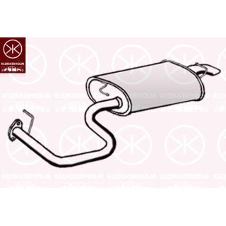 Galinis duslintuvas KLOKKERHOLM 81618671