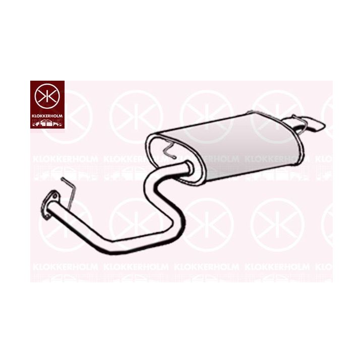 Galinis duslintuvas KLOKKERHOLM 81618671