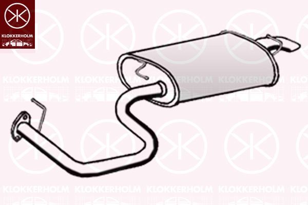 Galinis duslintuvas KLOKKERHOLM 81618671