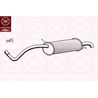 Galinis duslintuvas KLOKKERHOLM 95068682