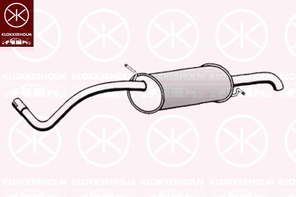 Galinis duslintuvas KLOKKERHOLM 95078671