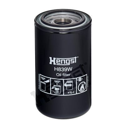 Alyvos filtras HENGST FILTER H839W