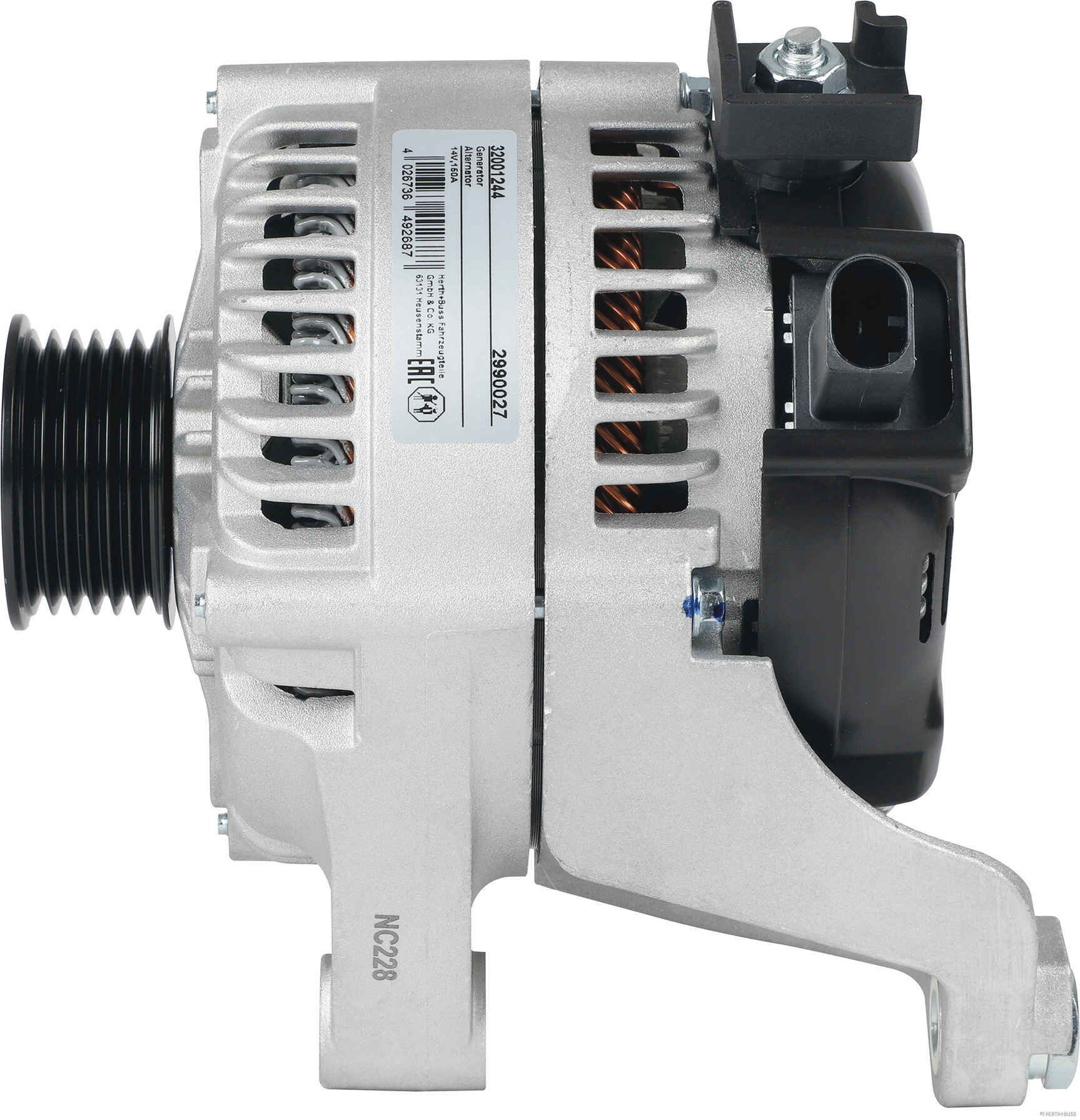 Kintamosios srovės generatorius HERTH+BUSS ELPARTS 32001244