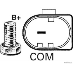 Kintamosios srovės generatorius HERTH+BUSS ELPARTS 32005001