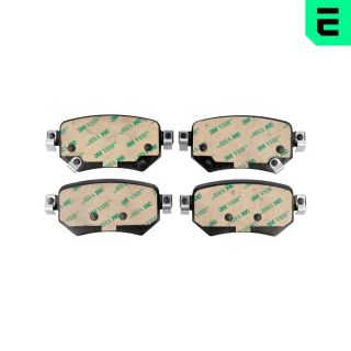 Stabdžių trinkelių rinkinys, diskinis stabdys OPTIMAL BP-12793