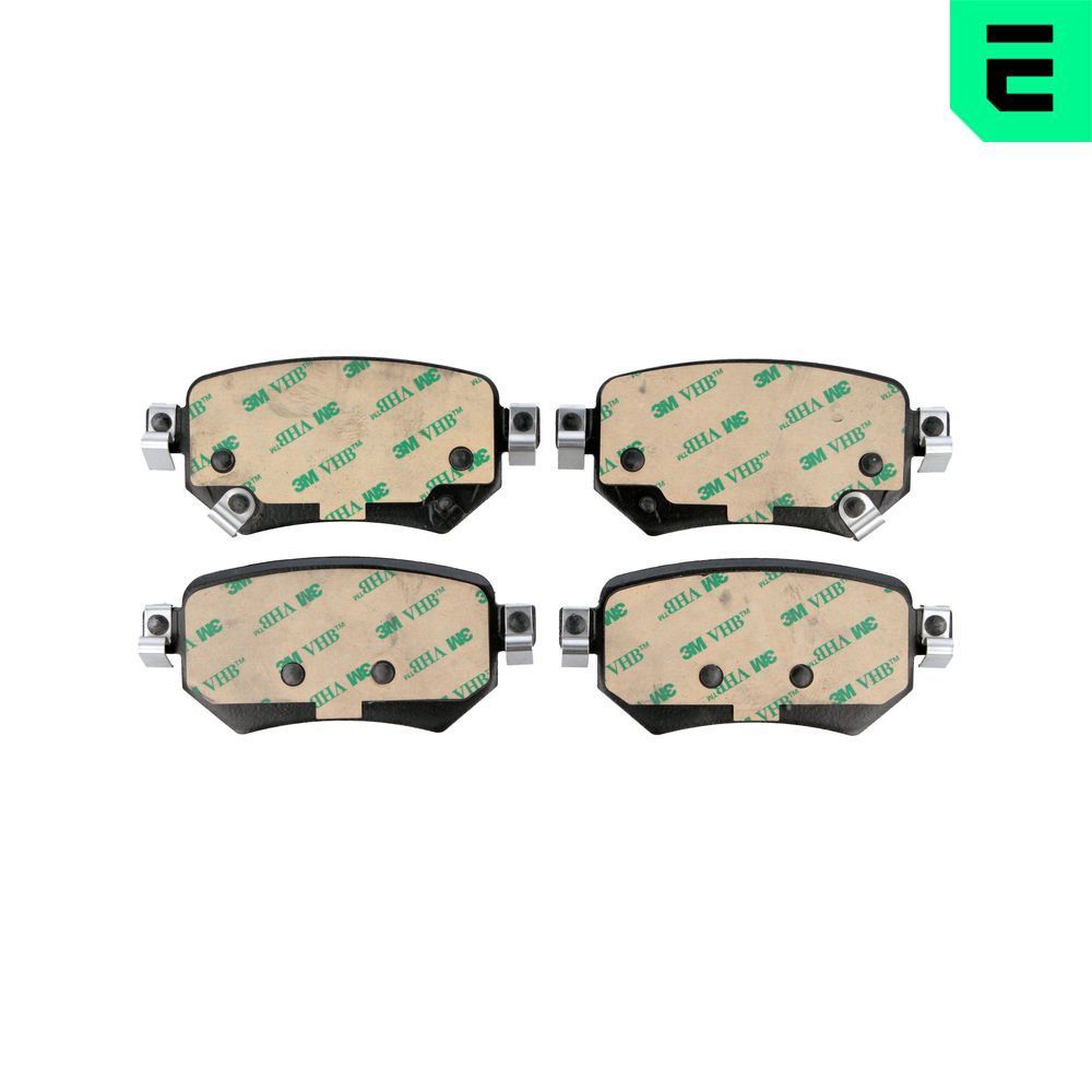 Stabdžių trinkelių rinkinys, diskinis stabdys OPTIMAL BP-12793