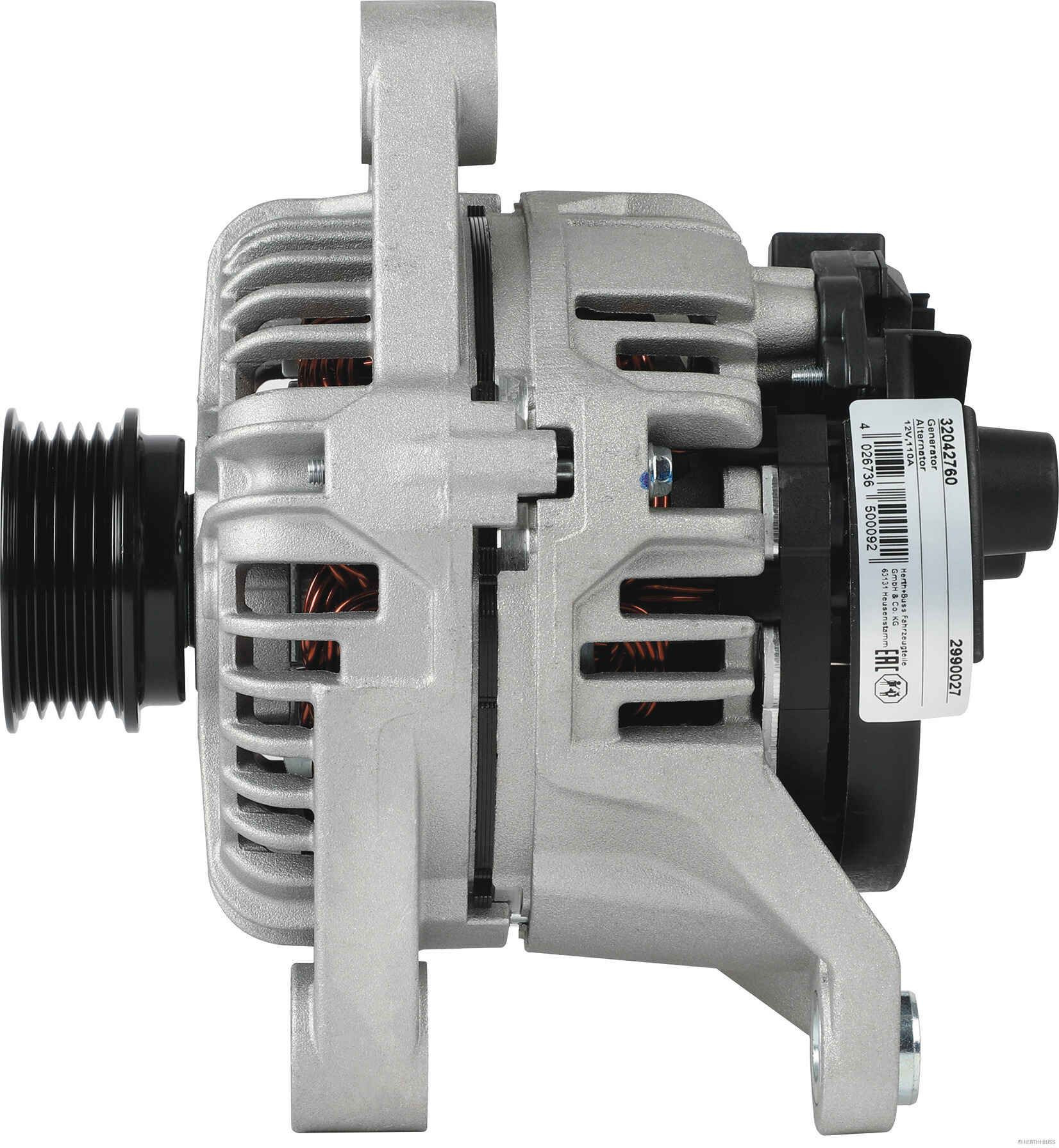 Kintamosios srovės generatorius HERTH+BUSS ELPARTS 32042760