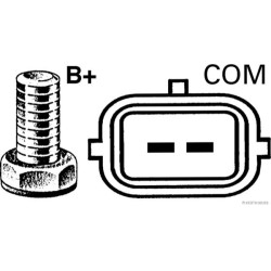 Kintamosios srovės generatorius HERTH+BUSS ELPARTS 32047340