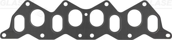 Tarpiklis, įsiurbimo / išleidimo kolektorius GLASER X81163-01