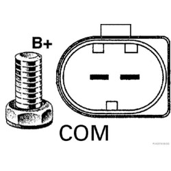 Kintamosios srovės generatorius HERTH+BUSS ELPARTS 32048040