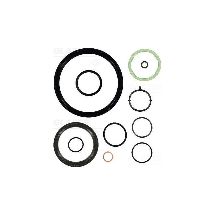 Tarpiklių rinkinys, variklio karteris GLASER B93358-00