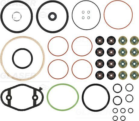 Tarpiklių komplektas, cilindro galva GLASER D90529-00