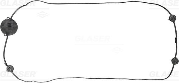 Tarpiklis, svirties dangtis GLASER X90916-01