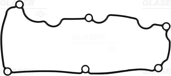 Tarpiklis, svirties dangtis GLASER X90963-01