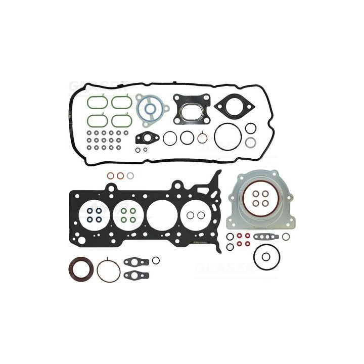 Visas tarpiklių komplektas, variklis GLASER S90388-00