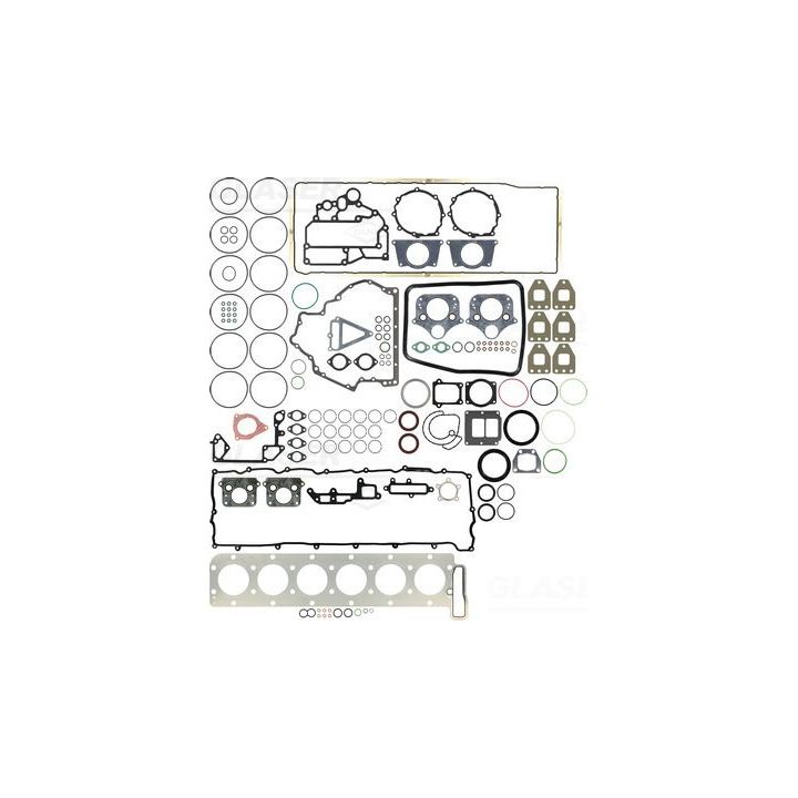 Visas tarpiklių komplektas, variklis GLASER S90396-00