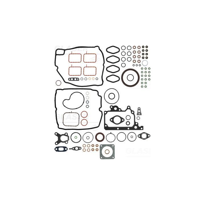 Visas tarpiklių komplektas, variklis GLASER S90444-00