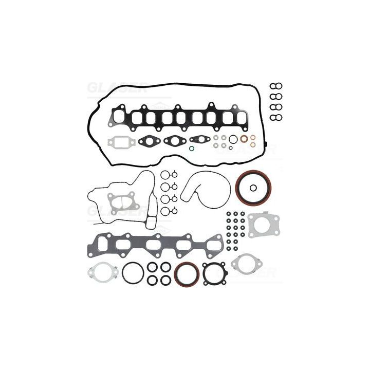 Visas tarpiklių komplektas, variklis GLASER S90450-00