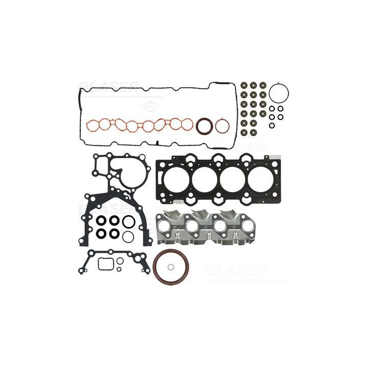 Visas tarpiklių komplektas, variklis GLASER S90455-00