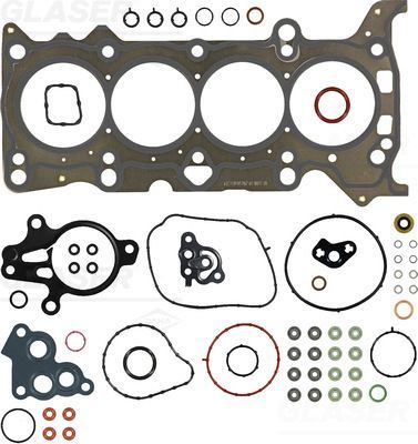 Visas tarpiklių komplektas, variklis GLASER S90462-00