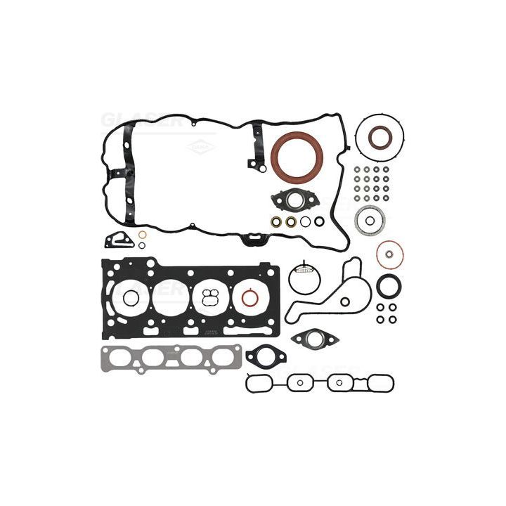 Visas tarpiklių komplektas, variklis GLASER S90465-00