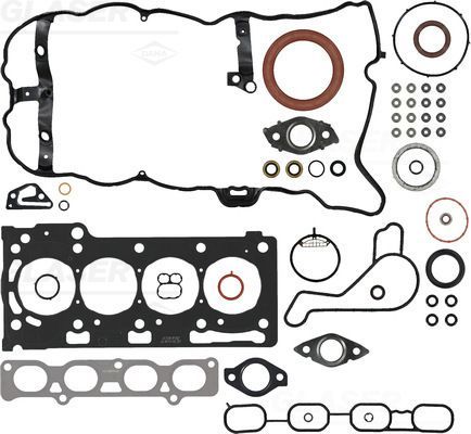 Visas tarpiklių komplektas, variklis GLASER S90465-00