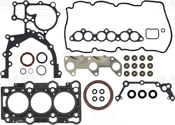 Visas tarpiklių komplektas, variklis GLASER S90467-00