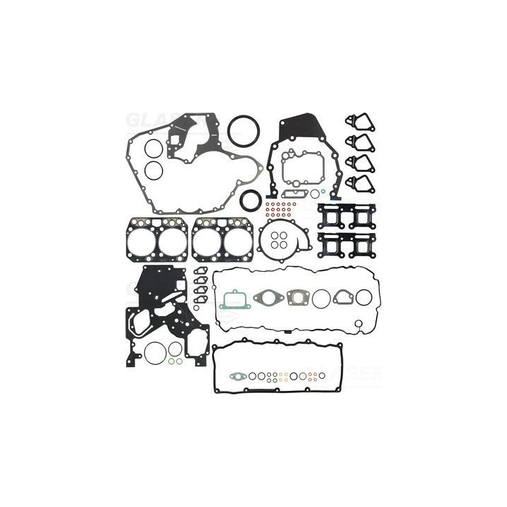 Visas tarpiklių komplektas, variklis GLASER S90486-00