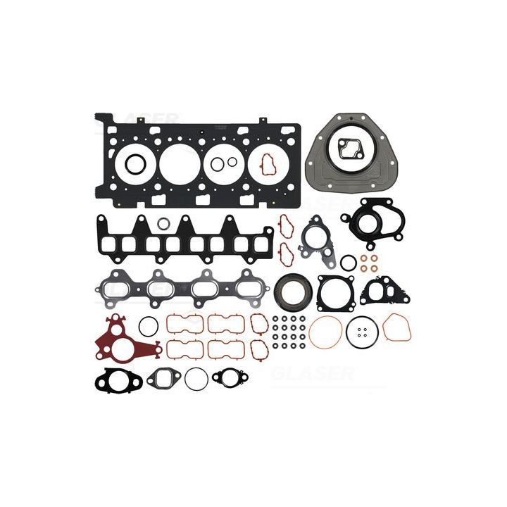 Visas tarpiklių komplektas, variklis GLASER S90544-00