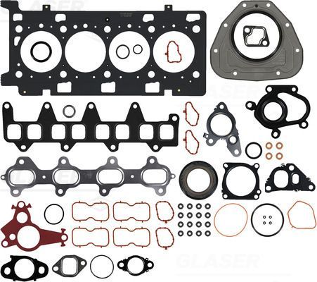 Visas tarpiklių komplektas, variklis GLASER S90544-00