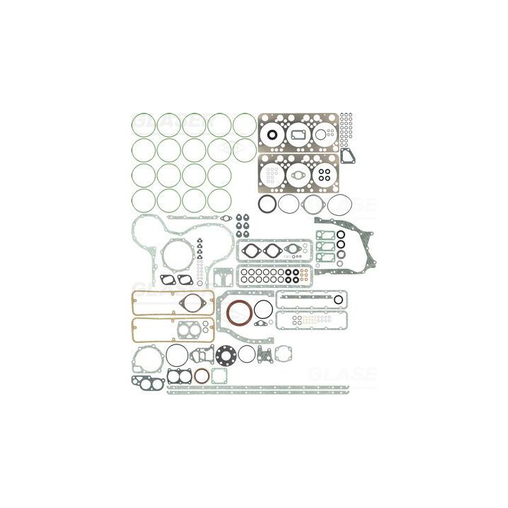 Visas tarpiklių komplektas, variklis GLASER S90586-00