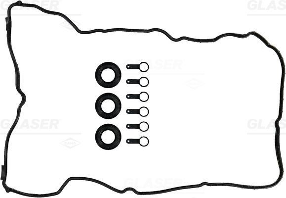 Tarpiklių komplektas, svirties gaubtas GLASER V90955-00