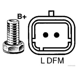 Kintamosios srovės generatorius HERTH+BUSS ELPARTS 32080290