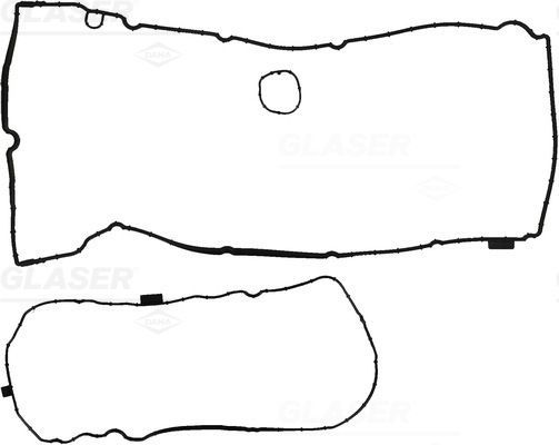 Tarpiklių komplektas, svirties gaubtas GLASER V91007-00