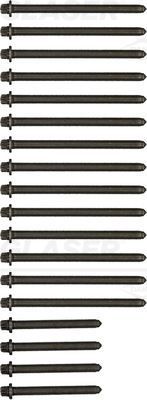 Varžtų kompl., cil. galvutės varžtai GLASER T84984-00