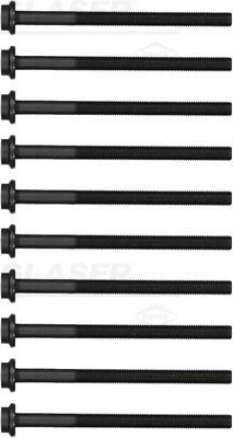 Varžtų kompl., cil. galvutės varžtai GLASER T85006-00