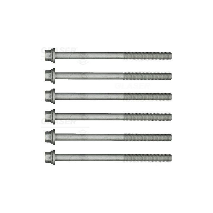 Varžtų kompl., cil. galvutės varžtai GLASER T85009-00