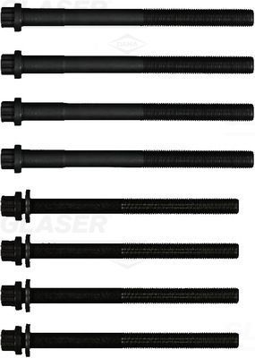 Varžtų kompl., cil. galvutės varžtai GLASER T85013-01