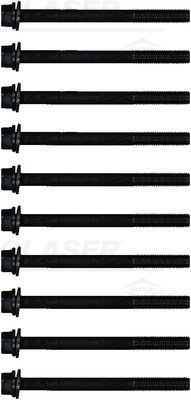 Varžtų kompl., cil. galvutės varžtai GLASER T85026-00