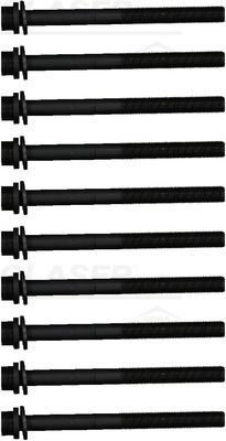 Varžtų kompl., cil. galvutės varžtai GLASER T85035-00