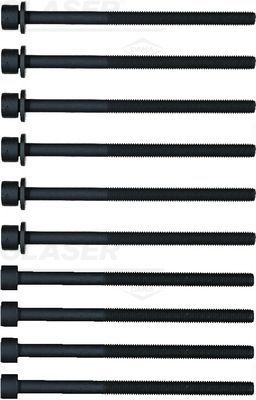 Varžtų kompl., cil. galvutės varžtai GLASER T85039-00