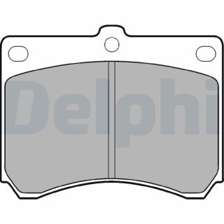 Stabdžių trinkelių rinkinys, stovėjimo stabdys DELPHI LP935
