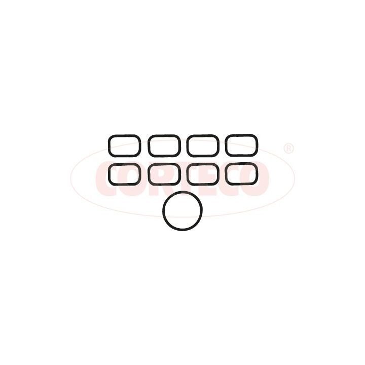 Tarpiklių rinkinys, įsiurbimo kolektorius CORTECO 49121611