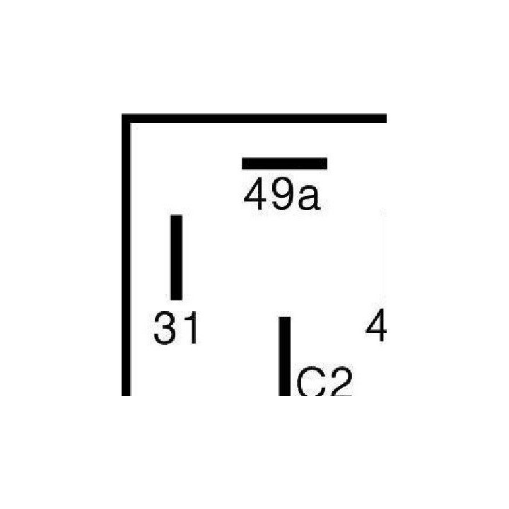 Posūkio rodiklio pertraukiklis HERTH+BUSS ELPARTS 75605096