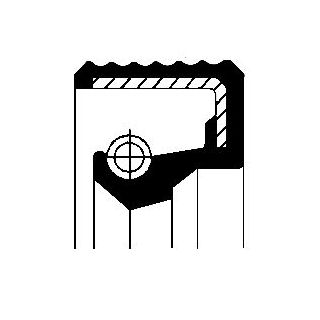 Veleno sandariklis, automatinė transmisija CORTECO 49180614