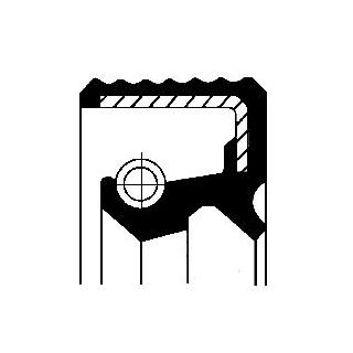 Veleno sandariklis, automatinė transmisija CORTECO 49183993