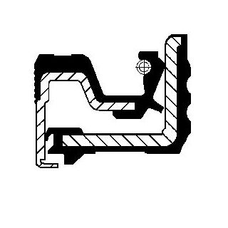 Veleno sandariklis, diferencialas CORTECO 49125831