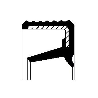 Veleno sandariklis, skirstomasis velenas CORTECO 49140800