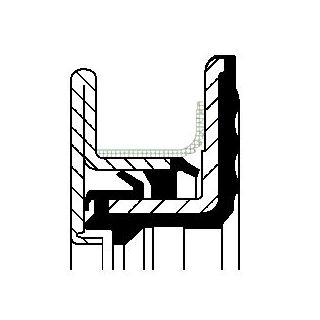 Sandariklis, kardaninis velenas CORTECO 49186680